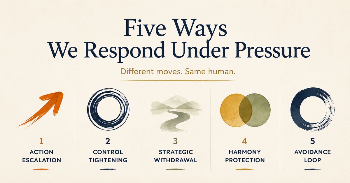 Five Ways We Respond Under Pressure